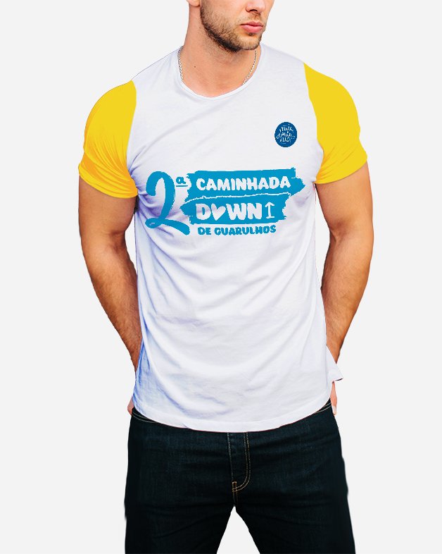 minha down é up, empoderamento down, 2 caminhada down de guarulhos, misael mendes, inversivel.com, camiseta masculina 2 caminhada down